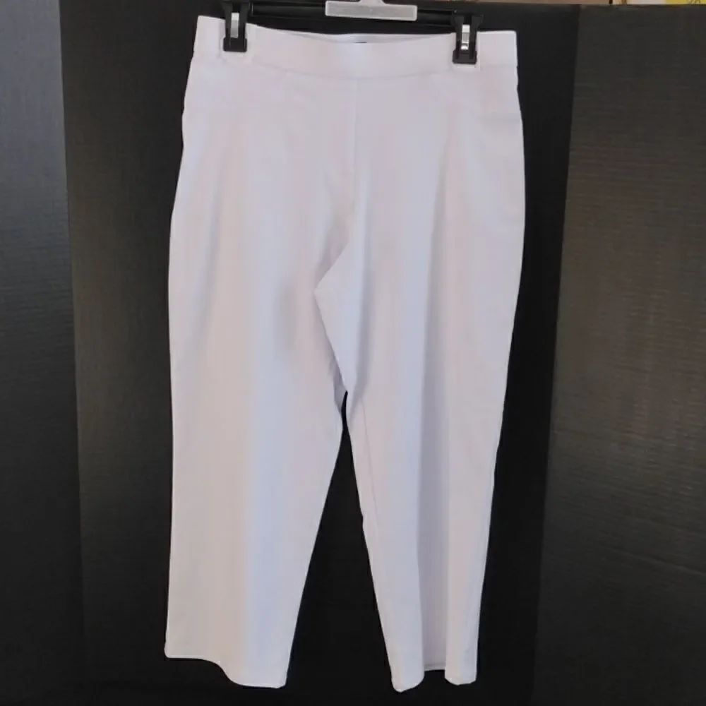 White Dress Capri Pants